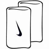 Nike Swoosh Outline Template Coloring sketch template
