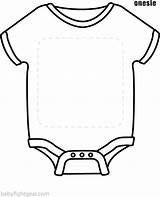 Onesie Baby Template Clipart Onesies Transparent Outline Clip Printable Coloring Shower Boy Templates Contest Chael Sonnen Signature Line Create First sketch template