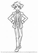 Taishi Miwa Draw Vanguard Cardfight Step Drawing Anime sketch template