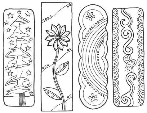 pin  ana cavalheiro  book  bookmark coloring bookmarks