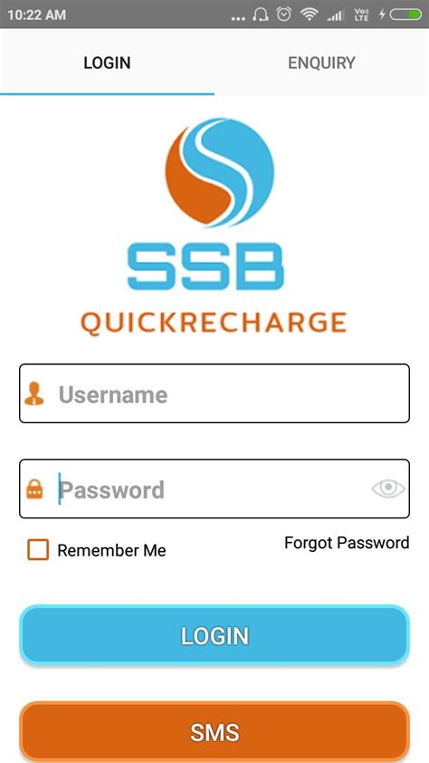 ssb quickrecharge apk  android