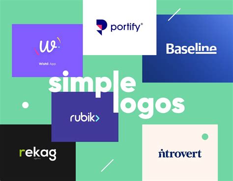simple logo examples   brands distinctive