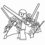 Coloring Pages Lego Wars Star Luke Skywalker Chewbacca Clipart Characters Online Library Getdrawings Getcolorings Kids Drawing Color sketch template