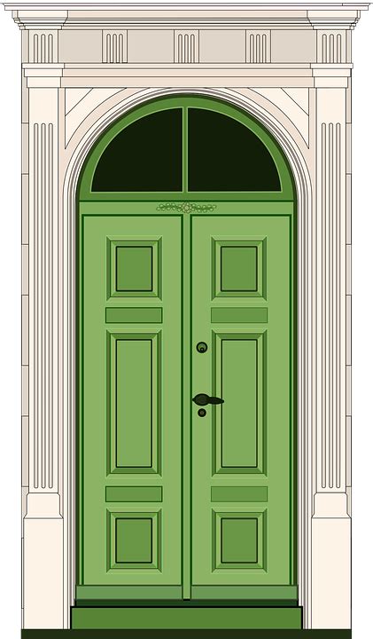 graphic door entry  vector graphic  pixabay