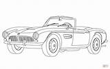 Cabrio Oldtimer Stampare Sportive Convertible Autos Depoca sketch template
