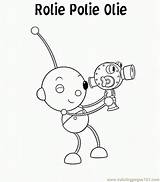 Coloring Rolie Polie Pages Olie Library Rollie Ollie Pollie Popular sketch template