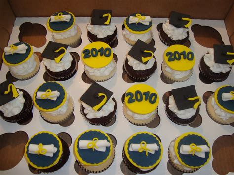 cupcakes  dusty graduation cupcakes