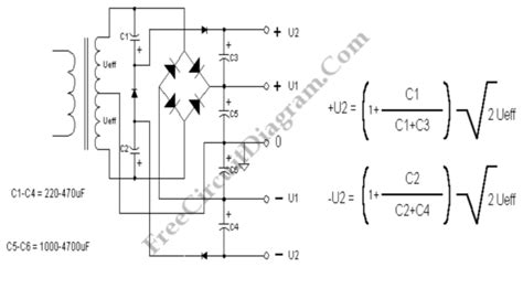 adapter electronic circuit diagram