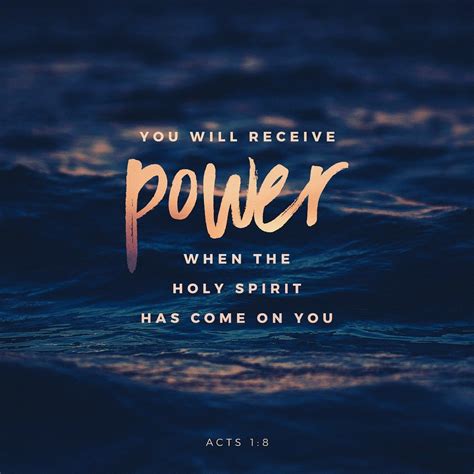 receive power   holy spirit