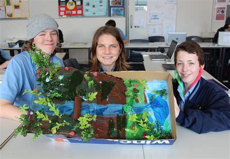 hass students  biome dioramas comet bay college