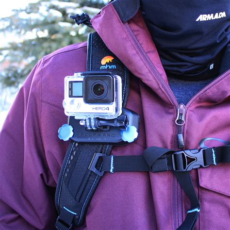 strapmount gopro backpack mount polar pro touch  modern