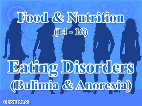 2 3 Eating Disorders Bulimia And Anorexia Teaching Resources