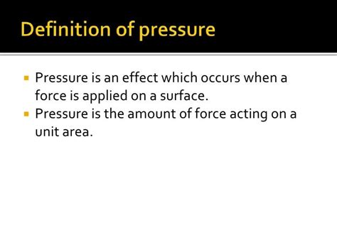 science ace pressure