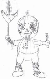 Balloon Crossovergamer Withered Fnaf sketch template