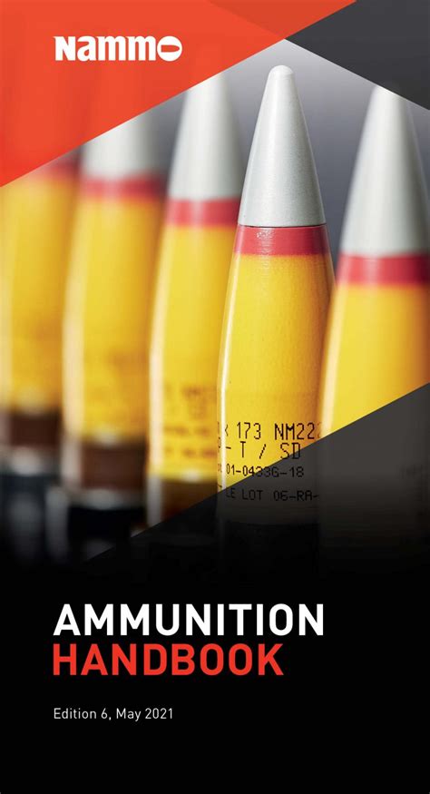 Nammo Releases New Edition Of The Ammunition Handbook Nammo Nammo