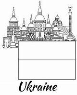 Ukraine Topcoloringpages Printable sketch template