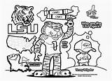 Lsu Tigers Auburn Mascot Dtlk Purdue Osu sketch template