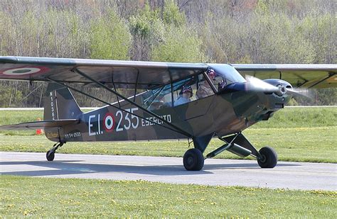 piper super cub   seneca air heritage aviation museum
