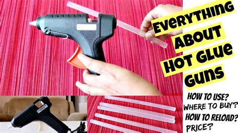 How To Use Hot Glue Gun Where To Get It From Everything About