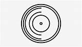 Record Vinyl Outline Vector Nicepng sketch template