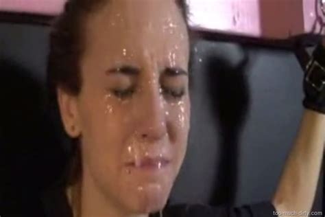 Spit saliva lesbian