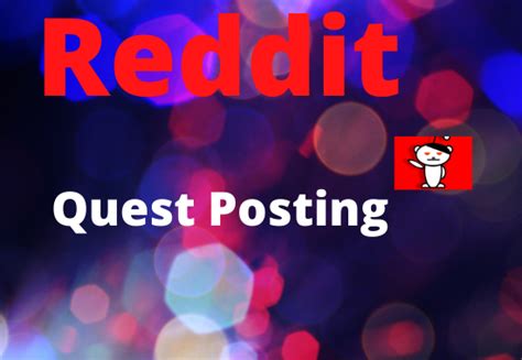 promote website   high quality reddit guest post   seoclerks
