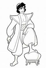 Aladdin Prince Aladin Aladino Tegninger Sidekicks Adam Iluminar sketch template