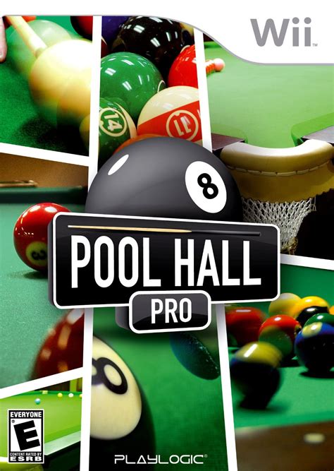 pool hall pro nintendo wii game