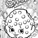 shopkins party craft ideas  shopkins coloring pages page