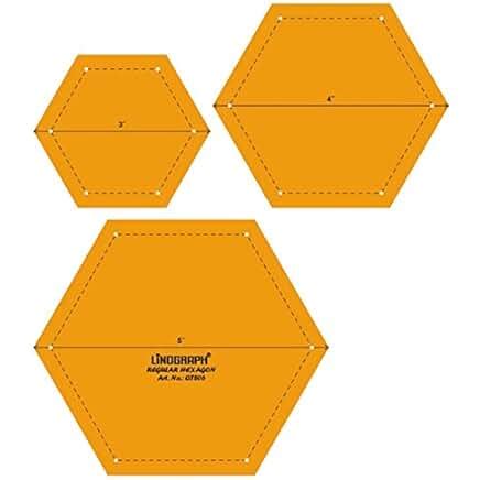 amazoncouk hexagon template