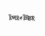 Tower Terror Disney Hollywood sketch template