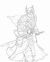 Warden Coloring Pages Badge Game Template Sketch sketch template