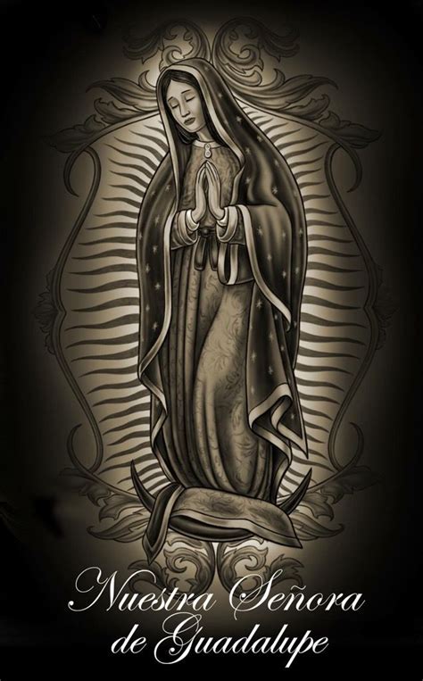 Virgen De Guadalupe 1 Calaveras Art Art Chicano Art