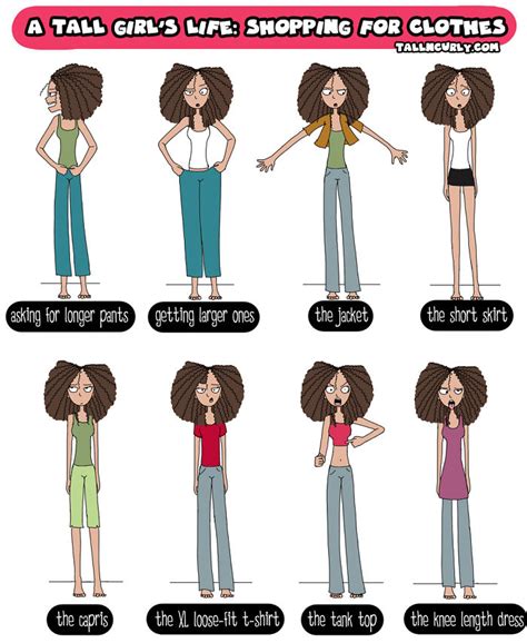my life and the struggles of being a tall girl 30 comics success