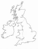 Cartina Regno Unito Muta Bretagna Gratuitamente Inghilterra Francia sketch template