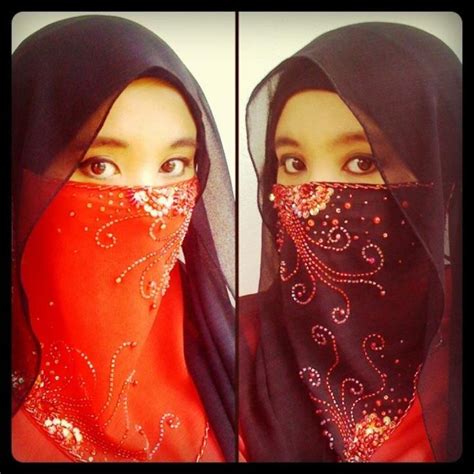 zamani     mahukan kelainan  niqab black red