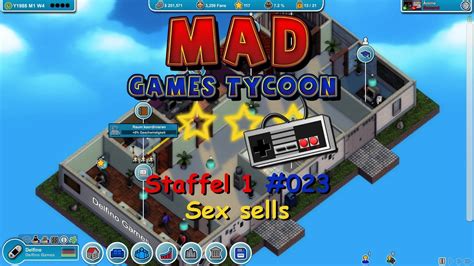 Mad Games Tycoon 023 Sex Sells [facecam Lets Play Deutsch German
