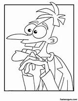 Phineas Ferb Doofenshmirtz Perry Colorat Planse Heinz Kleurplaat Agente Ornitorrinco Tigrisor Kleurplaten Plansa Pherb Zeichnungen Fastseoguru sketch template