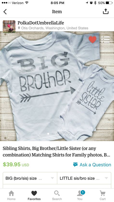 pin by diana ross on tshirts i love sibling shirts big brother