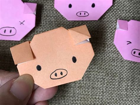 tutorial  origami pig  idea king
