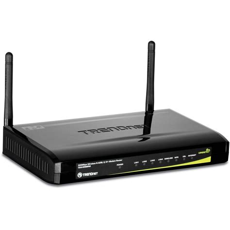 trendnet mbps wireless  adsl  modem router tew brm