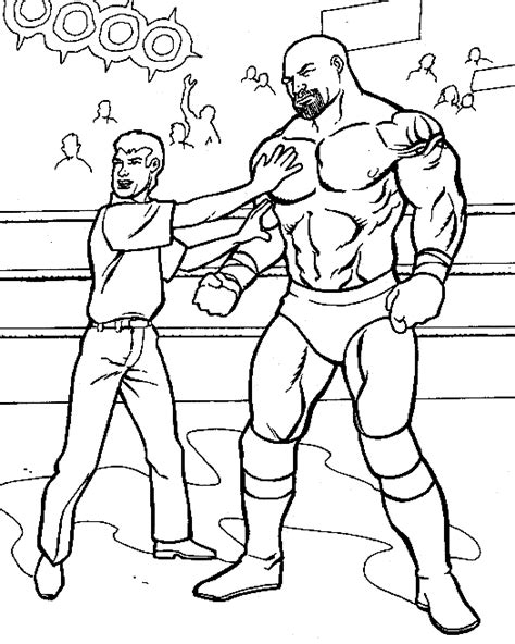 wrestling coloring pages  kids print  color  pictures