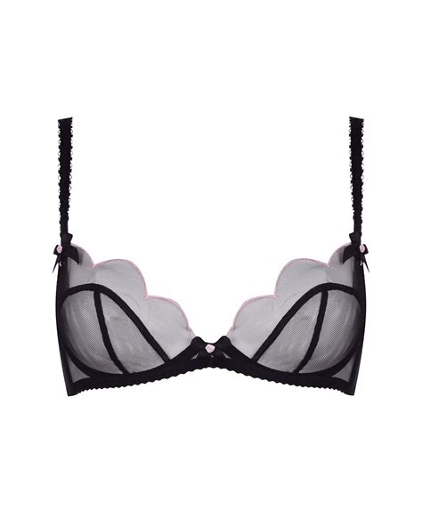 lorna plunge underwired bra in black agent provocateur all lingerie