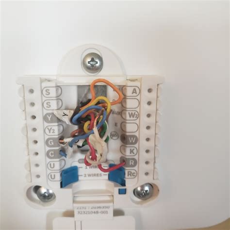 installing  amazon smart thermostat   question  wire labeling   thermostat