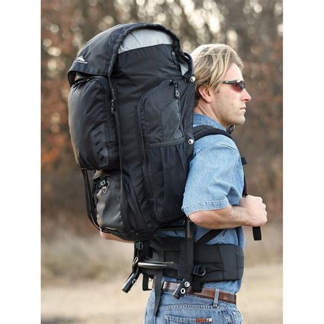 high sierra  liter external frame pack black external frame backpack backpacks camping