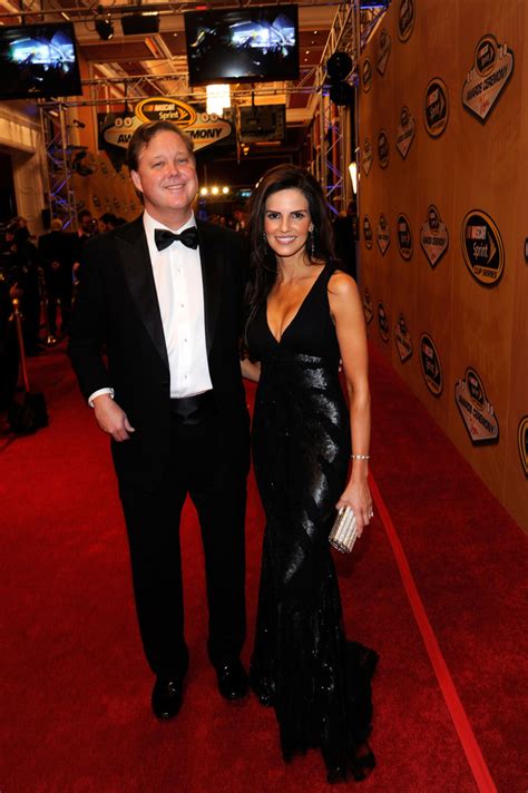 brian france amy france amy france  nascar sprint cup series banquet red carpet