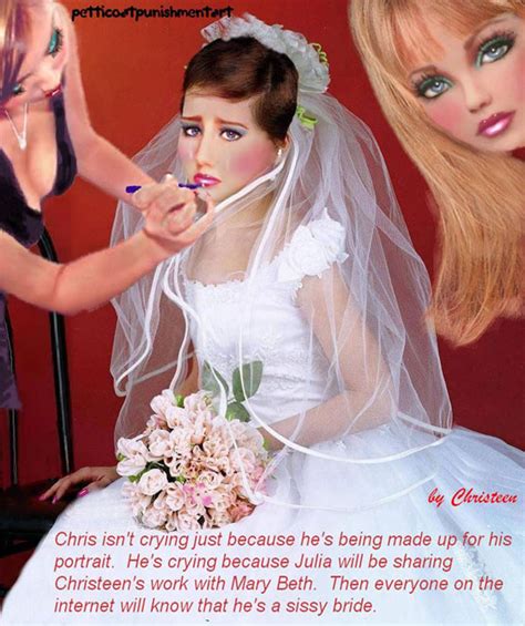 Sissy Bride Caption  Porn Pic From Sissy Brides Sex