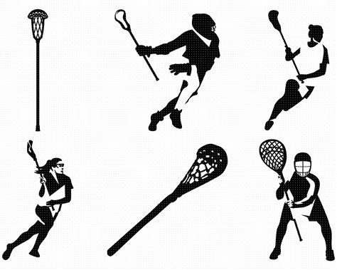 craft supplies tools visual arts cricut svg image lacrosse stick