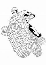 Spiderman Christmas Coloring Pages Color Getdrawings sketch template