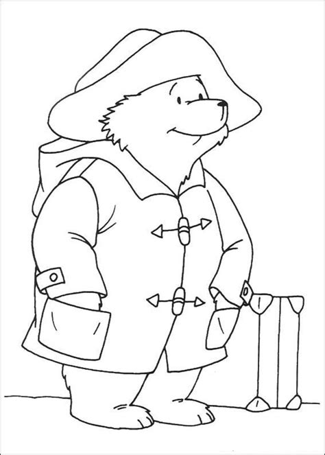 coloring pages coloring pages paddington bear printable  kids